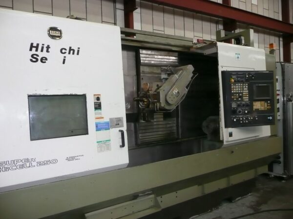 Hitachi-Seiki SUPER HICELL 250 CNC eszterga-maró központ