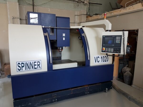 SPINNER VC 1020 CNC megm. kzp.