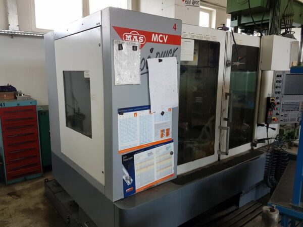 MAS MCV 1000 Quick CNC megmunkáló központ